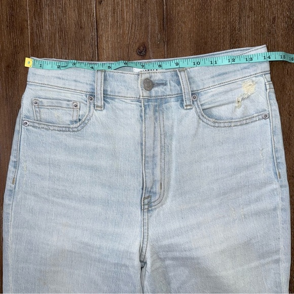 Pistola High Rise Jean Straight leg Side Split Light Blue Women’s 26 - Picture 4 of 13